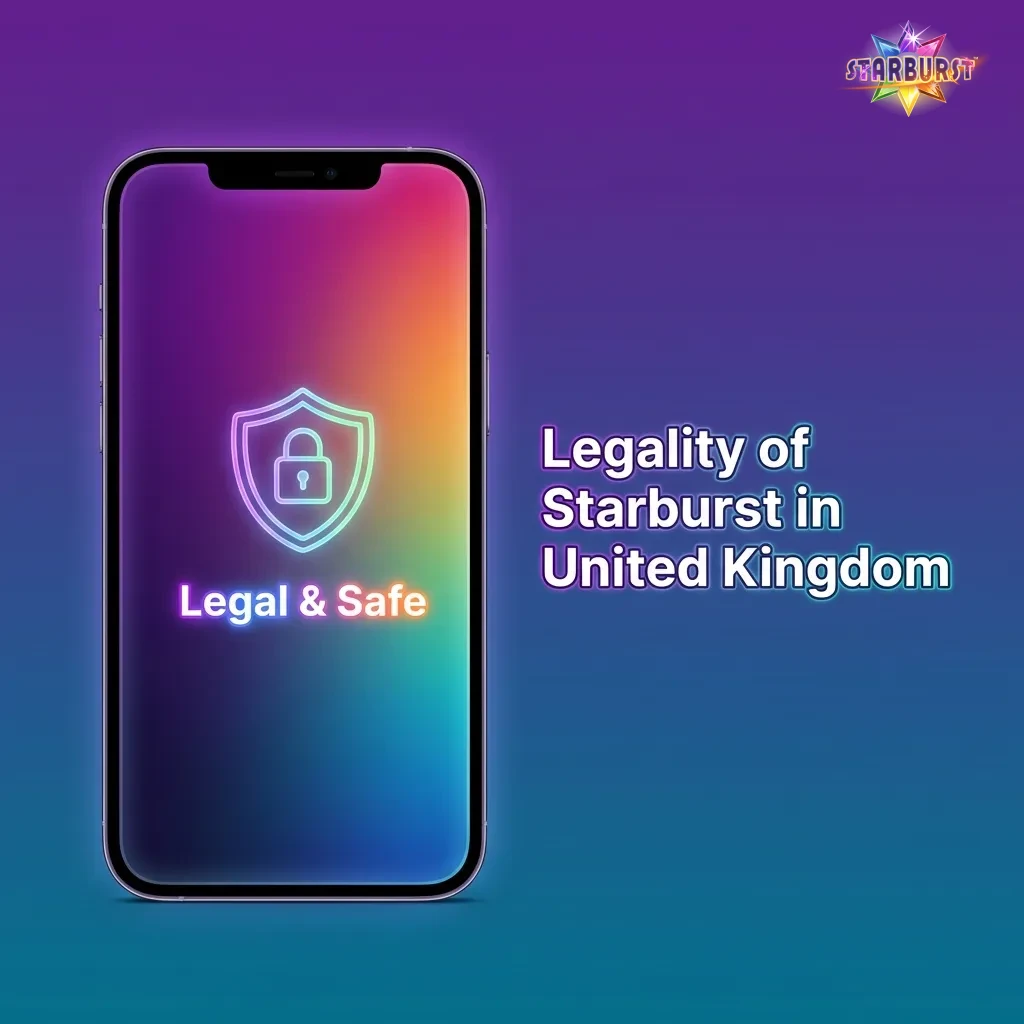 Starburst slot game legal in UK with UKGC licensed casinos ensuring player protection and regulatory compliance